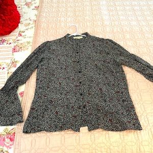 Michael Kors Blouse with Bell Sleeves Large